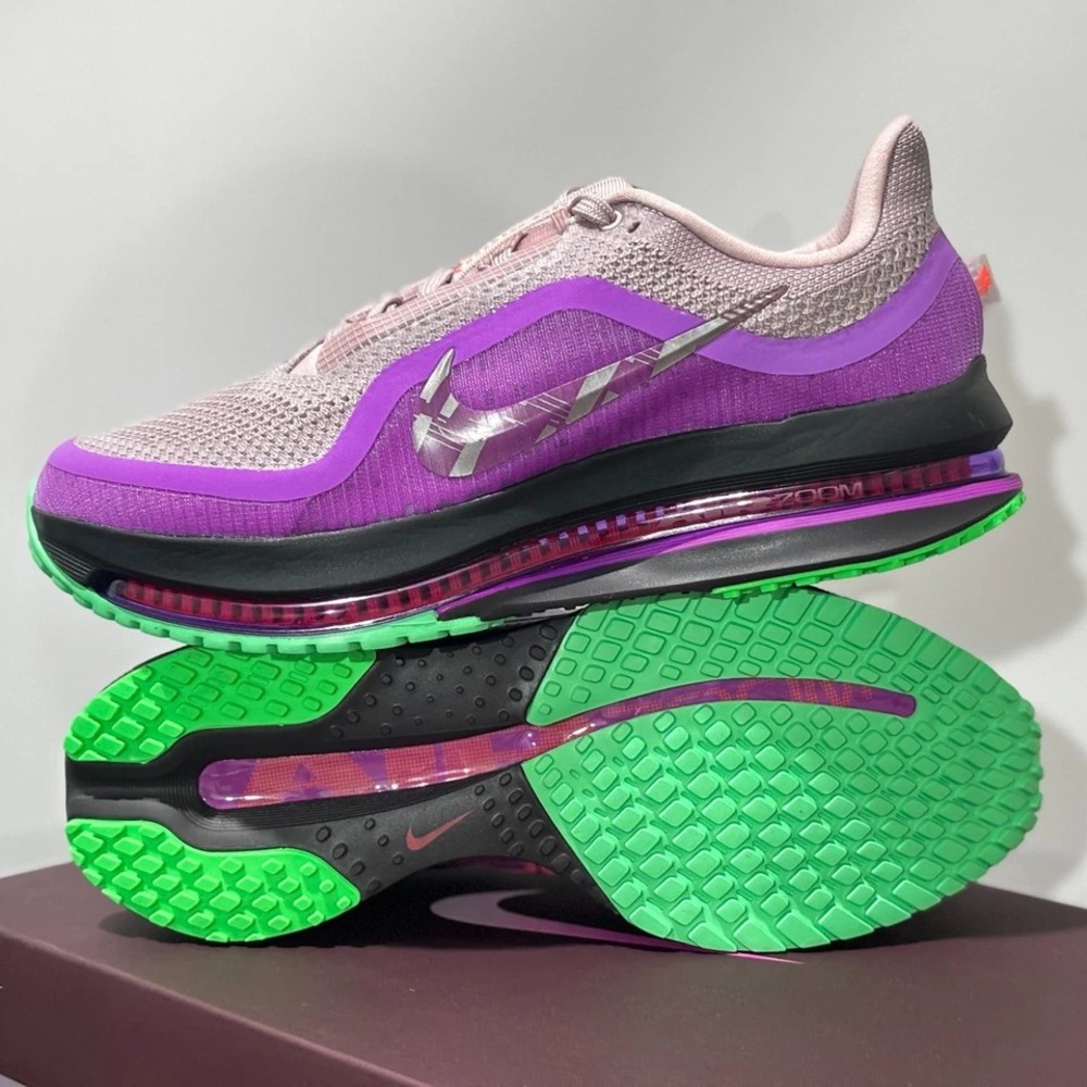 Nike Women’s Pink & Purple Zoom Running Shoe - Picture 6 of 7